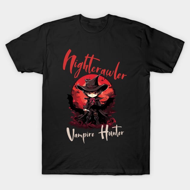 Vampire Hunter T-Shirt by FehuMarcinArt